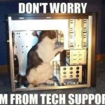 chat au support technique